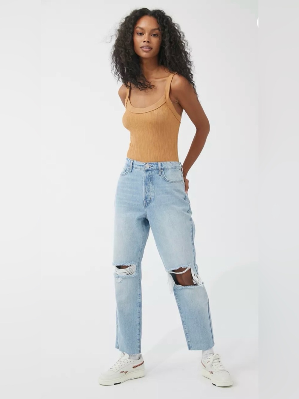 BDG Urban Outfitters Slim Straight Jeans Sz 27 Distressed Raw Hem Y2K
